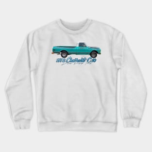 1970 Chevrolet C10 Deluxe Pickup Truck Crewneck Sweatshirt